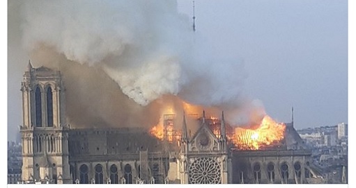 Ασύλληπτη πολιτιστική καταστροφή σε εξέλιξη στη Γαλλία : Στις φλόγες η  Παναγία των Παρισίων! (pics+vid) - Φωτογραφία 1