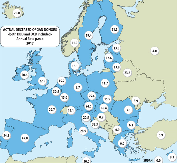 Στις τελευταίες θέσεις παγκοσμίως η Ελλάδα στους δότες μεταμοσχεύσεων με 45 δότες - Φωτογραφία 2