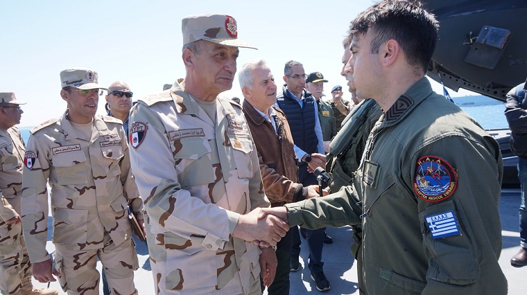Παρουσία Υπουργού Εθνικής Άμυνας Ευάγγελου Αποστολάκη στην Ημέρα Διακεκριμένων Επισκεπτών της Άσκησης “ΜΕΔΟΥΣΑ 8” - Φωτογραφία 7
