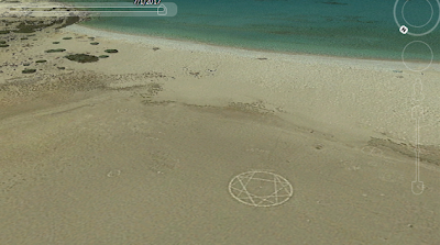 Η μυστηριώδης παραλία της Τρυπητής στη Γαύδο και το παράξενο σύμβολο - Φωτογραφία 1