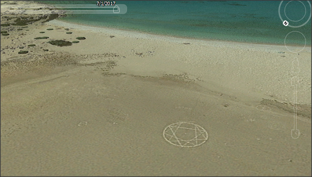 Η μυστηριώδης παραλία της Τρυπητής στη Γαύδο και το παράξενο σύμβολο - Φωτογραφία 5