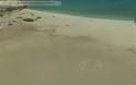 Η μυστηριώδης παραλία της Τρυπητής στη Γαύδο και το παράξενο σύμβολο