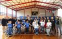 Φιλανθρωπικός αγώνας μπάσκετ με τη συμμετοχή ομάδων της ΕΛ.ΑΣ., βετεράνων διεθνών καλαθοσφαιριστών και καλαθοσφαιριστών με αμαξίδιο - Φωτογραφία 1