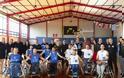 Φιλανθρωπικός αγώνας μπάσκετ με τη συμμετοχή ομάδων της ΕΛ.ΑΣ., βετεράνων διεθνών καλαθοσφαιριστών και καλαθοσφαιριστών με αμαξίδιο - Φωτογραφία 2