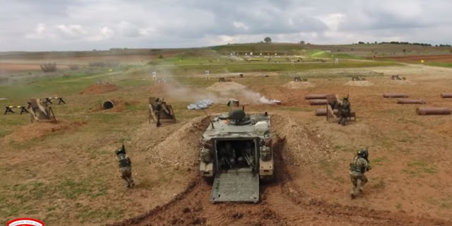 3η Μηχανοκίνητη Ταξιαρχία «ΡΙΜΙΝΙ»: Εντυπωσιακό βίντεο από επιχειρησιακές βολές μάχης - Φωτογραφία 1