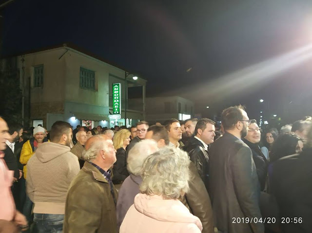Πλήθος κόσμου στα εγκαίνια του εκλογικού κέντρου του υποψηφίου δημάρχου Ακτίου-Βόνιτσας ΘΑΝΑΣΗ ΚΑΣΟΛΑ -(ΦΩΤΟ) - Φωτογραφία 12