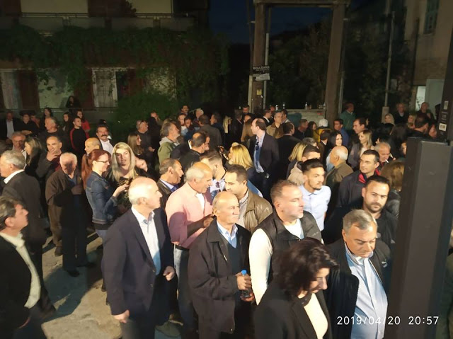 Πλήθος κόσμου στα εγκαίνια του εκλογικού κέντρου του υποψηφίου δημάρχου Ακτίου-Βόνιτσας ΘΑΝΑΣΗ ΚΑΣΟΛΑ -(ΦΩΤΟ) - Φωτογραφία 19