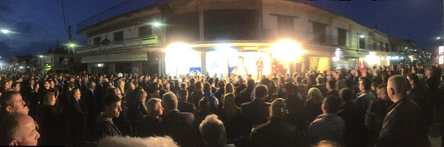 Πλήθος κόσμου στα εγκαίνια του εκλογικού κέντρου του υποψηφίου δημάρχου Ακτίου-Βόνιτσας ΘΑΝΑΣΗ ΚΑΣΟΛΑ -(ΦΩΤΟ) - Φωτογραφία 2