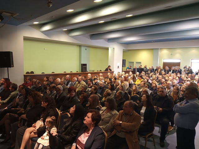 Κατάμεστη η αίθουσα στην εκδήλωση του ΠΑΝΑΓΙΩΤΗ ΣΤΑΪΚΟΥ με παρουσίαση αρχών και υποψηφίων του, στον Αστακό - Φωτογραφία 2