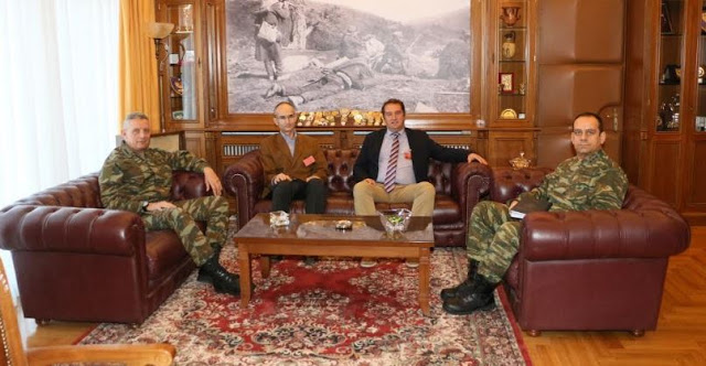 Συνάντηση του Διοικητή 1ης Στρατιάς με τον ΣΕΑΝ Καρδίτσας - Φωτογραφία 1