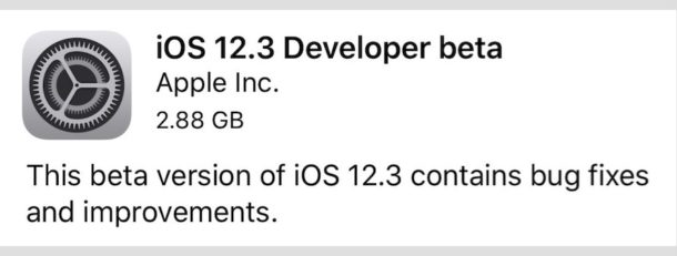 Οι 3 έκδοση beta του iOS 12.3, watchOS 5.2.1, tvOS 12.3 και macOS 10.14.5 έχουν κυκλοφορήσει - Φωτογραφία 3