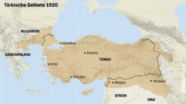 Γερμανοί αναλυτές: «Ο Ερντογάν υλοποιεί τον Εθνικό Όρκο» – Δημοσιεύθηκε χάρτης με τουρκική τη Δ.Θράκη, τα νησιά του Αιγαίου & την Κύπρο - Φωτογραφία 1