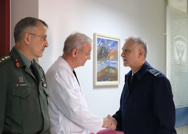Επίσκεψη Αρχηγού ΓΕΕΘΑ σε Στρατιωτικά Νοσοκομεία των Ενόπλων Δυνάμεων - Φωτογραφία 5