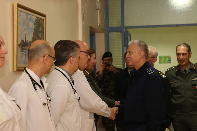 Επίσκεψη Αρχηγού ΓΕΕΘΑ σε Στρατιωτικά Νοσοκομεία των Ενόπλων Δυνάμεων - Φωτογραφία 6