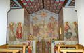 11953 - Τοιχογραφίες Εξωκκλησίου αφιερωμένου στον Άγιο Ευγνώμονα Ληστή που σταυρώθηκε μαζί με τον Χριστό στο Γολγοθά - Φωτογραφία 3