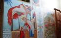 11953 - Τοιχογραφίες Εξωκκλησίου αφιερωμένου στον Άγιο Ευγνώμονα Ληστή που σταυρώθηκε μαζί με τον Χριστό στο Γολγοθά - Φωτογραφία 8