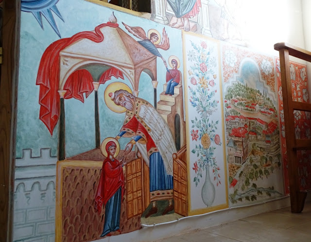 11953 - Τοιχογραφίες Εξωκκλησίου αφιερωμένου στον Άγιο Ευγνώμονα Ληστή που σταυρώθηκε μαζί με τον Χριστό στο Γολγοθά - Φωτογραφία 8