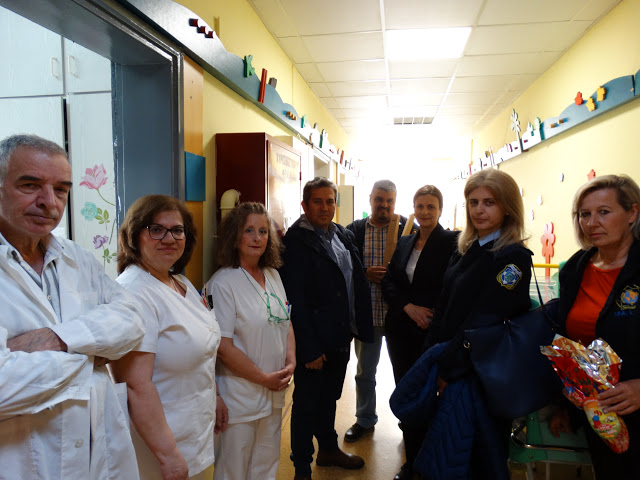 IPA Λάρισας: Επίσκεψη στην παιδοχειρουργική και παιδιατρική κλινική του Γενικού Νοσοκομείου Λάρισας - Φωτογραφία 2
