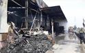 Θεσσαλονίκη: Κάηκε ολοσχερώς το εργοστάσιο ανακύκλωσης - Φωτογραφία 1