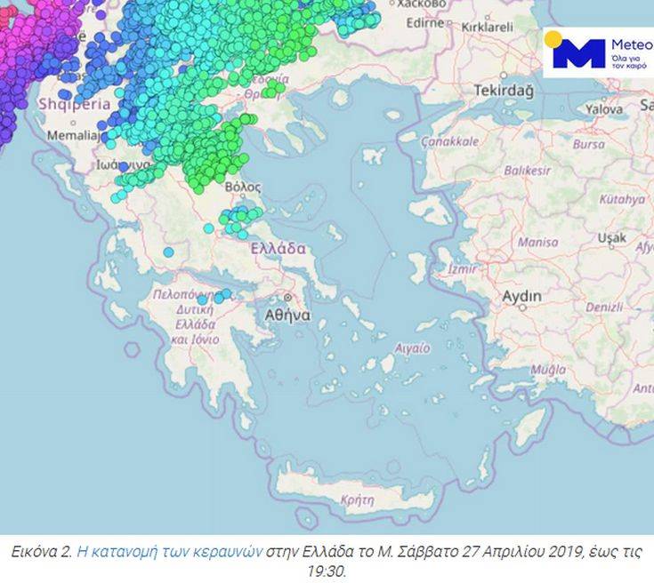 Καιρός: 6.000 κεραυνοί στα βόρεια, 32°C στα νότια... - Φωτογραφία 3