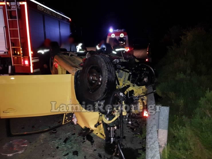 Φθιώτιδα: Νεκρή η γυναίκα που οδηγούσε ανάποδα στην εθνική - Σοκάρουν οι εικόνες - Φωτογραφία 17