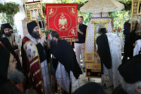 11982 - Η Λιτάνευση Εικόνος Παναγίας της Βηματάρισσας στην ΙΜΜ Βατοπαιδίου - Φωτογραφία 3