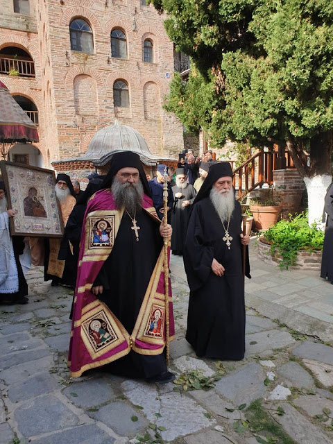 11981 - Εορτή Παναγίας «Φοβεράς Προστασίας» Ιεράς Μονής Κουτλου-μουσίου Αγίου Όρους- Θεία Λειτουργία και Λιτανεία (30 Απριλίου 2019) - Φωτογραφία 25