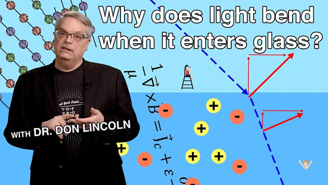 Video: Γιατί το φως αλλάζει πορεία όταν διαπερνά το γυαλί; - Φωτογραφία 1