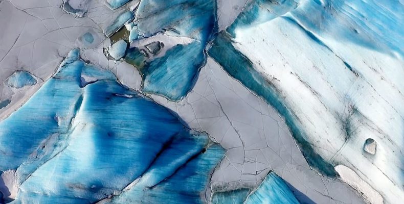 Drone καταγράφει τον μεγαλύτερο παγετώνα της Ευρώπης - Φωτογραφία 1
