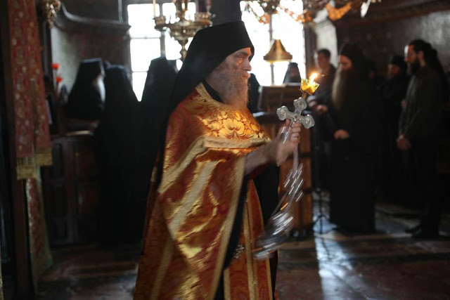 11988 - Φωτογραφίες από τον σημερινό εορτασμό της Παναγίας της Ελαιοβρύτισσας στο Βατοπαίδι - Φωτογραφία 20