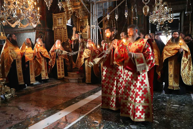 11988 - Φωτογραφίες από τον σημερινό εορτασμό της Παναγίας της Ελαιοβρύτισσας στο Βατοπαίδι - Φωτογραφία 27