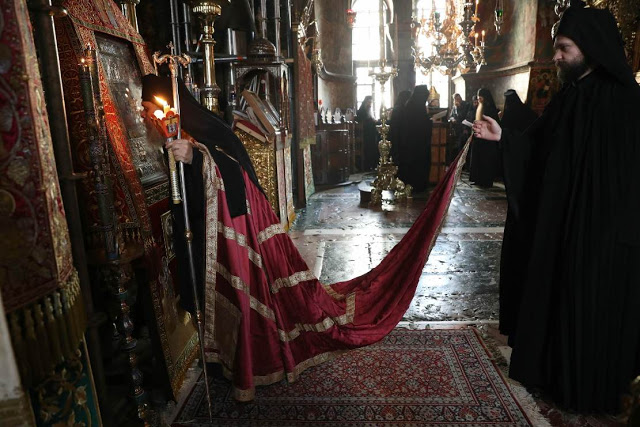 11988 - Φωτογραφίες από τον σημερινό εορτασμό της Παναγίας της Ελαιοβρύτισσας στο Βατοπαίδι - Φωτογραφία 31