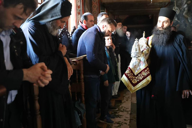 11988 - Φωτογραφίες από τον σημερινό εορτασμό της Παναγίας της Ελαιοβρύτισσας στο Βατοπαίδι - Φωτογραφία 51