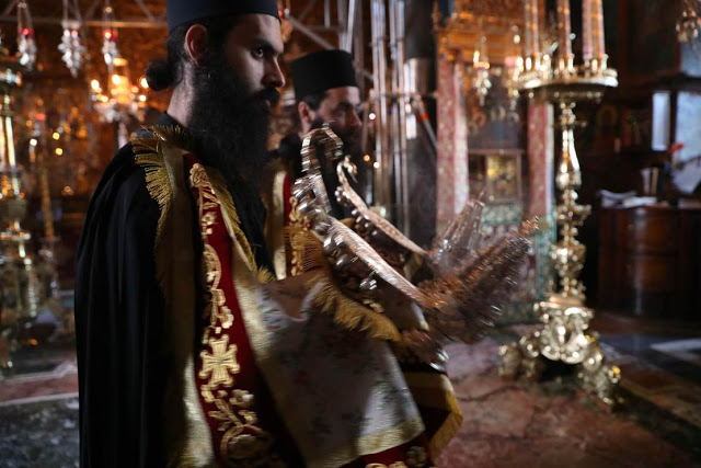 11988 - Φωτογραφίες από τον σημερινό εορτασμό της Παναγίας της Ελαιοβρύτισσας στο Βατοπαίδι - Φωτογραφία 54