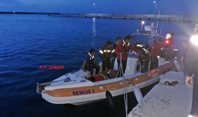 Σάμος: Επιχείρηση διάσωσης στη περιοχή φαράγγι Μικρό Σεϊτάνι - Φωτογραφία 1