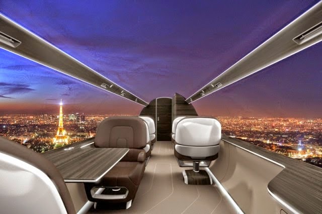 Αεροπλάνο χωρίς παράθυρα θα παρέχει στους επιβάτες πανοραμική θέα (Φωτογραφίες, ΒΙΝΤΕΟ)!! - Φωτογραφία 1