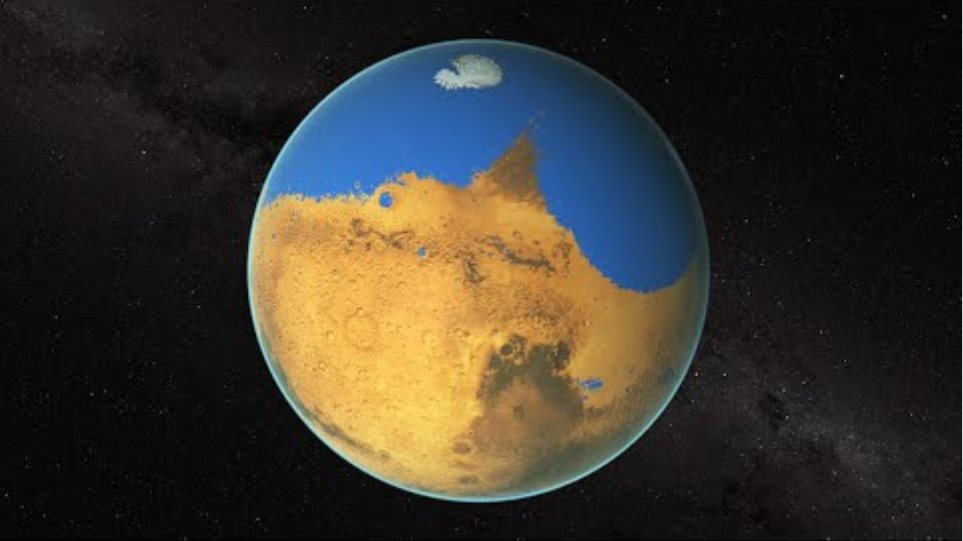 Τεράστιες αμμοθύελλες «ρούφηξαν» το νερό στον πλανήτη Άρη - Φωτογραφία 2
