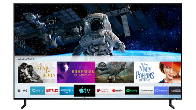 Οι έξυπνες τηλεοράσεις της Samsung αποκτούν την εφαρμογή τηλεόρασης της Apple και την υποστήριξη AirPlay 2 - Φωτογραφία 1