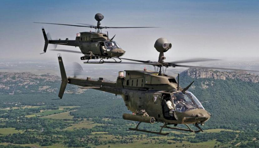 Πέταξαν ήδη από το Βόλο στο Στεφανοβίκι τα δύο πρώτα ελικόπτερα Kiowa Warrior - Φωτογραφία 1