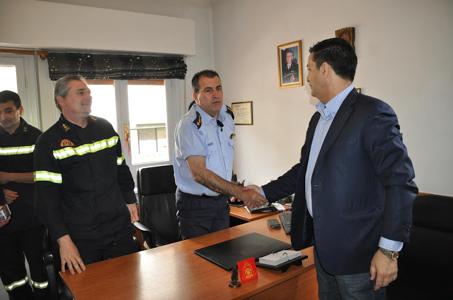 Γιώργος Παπαναστασίου :επίσκεψη σε πυροσβεστική και αστυνομία - Φωτογραφία 7