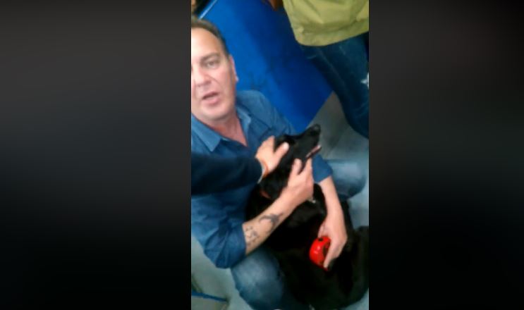 Οδηγός του ΗΣΑΠ απαγόρευσε σκύλο σε βαγόνι - Οργισμένη αντίδραση από τους επιβάτες - Φωτογραφία 1