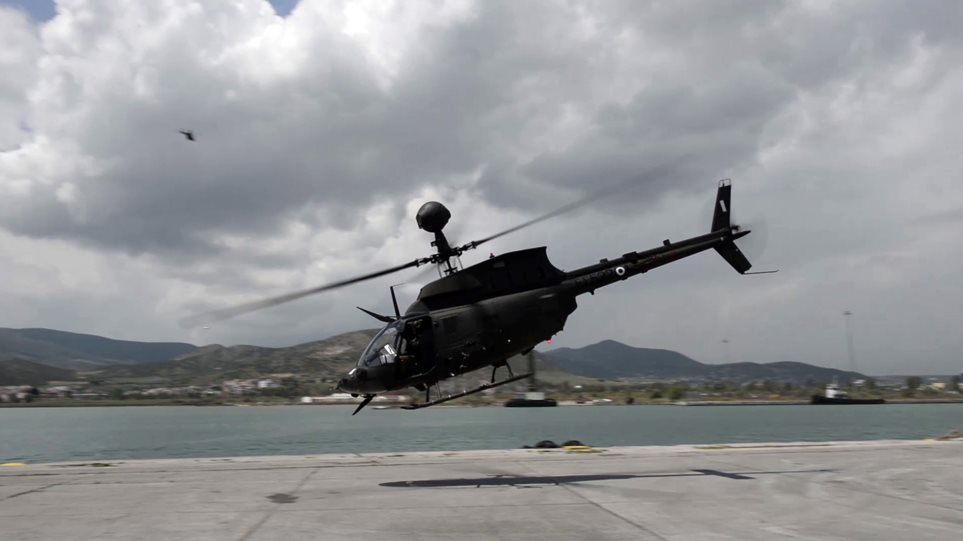 Έφτασαν στην Ελλάδα τα αμερικανικά ελικόπτερα «Kiowa Warrior» και ένα Chinook CH-47D - Φωτογραφία 1