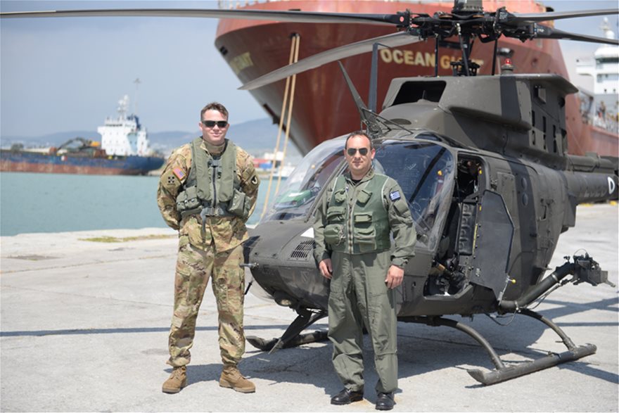 Έφτασαν στην Ελλάδα τα αμερικανικά ελικόπτερα «Kiowa Warrior» και ένα Chinook CH-47D - Φωτογραφία 2