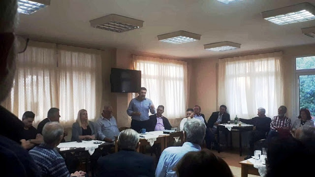 Επισκέψεις και ομιλίες του Υποψηφίου Δημάρχου Γρεβενών και Επικεφαλής του συνδυασμού «Μαζί συνεχίζουμε» κ. Δημοσθένη Κουπτσίδη σε Τοπικές Κοινότητες  και Οικισμούς των Βεντζίων (εικόνες) - Φωτογραφία 1