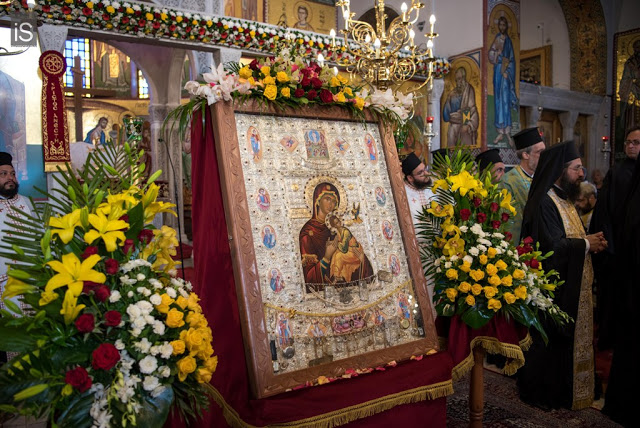 12061 - Αφίχθη στον Βόλο η ιερά Εικόνα της Παναγίας Φοβεράς Προστασίας από το Άγιον Όρος - Φωτογραφία 39