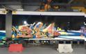 Γέμισαν γκράφιτι τα βαγόνια του Μετρό Θεσσαλονίκης - Φωτογραφία 3