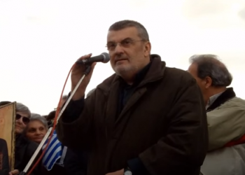 Ο Νίκος Χειλαδάκης μιλάει σε συγκέντρωση κατά του φακελώματος, (τσιπ), του πολίτη στην Θεσσαλονίκη (βίντεο) - Φωτογραφία 1