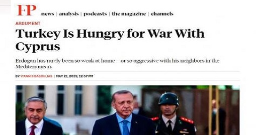 Άρθρο – κόλαφος του Foreign Policy: Ο Ερντογάν «διψά» για πόλεμο στην Κύπρο - Φωτογραφία 1