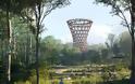 Φύση και άνθρωπος: Ο ελικοειδής πύργος που ξεπηδάει μέσα από δάσος της Δανίας