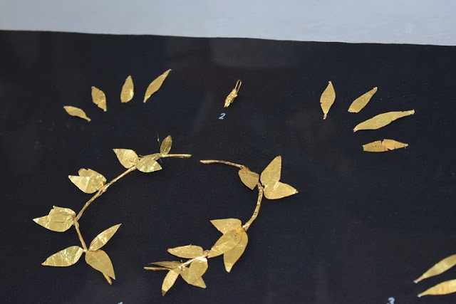 Παπαστράτειο Αρχαιολογικό Μουσείο Αγρινίου: Δεκάδες επισκέπτες για το χρυσό στεφάνι του Θυρρείου - Φωτογραφία 3